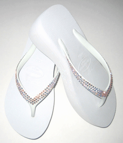 Bridal Flip Flops. Wedding Sandals | Wedding Ideas